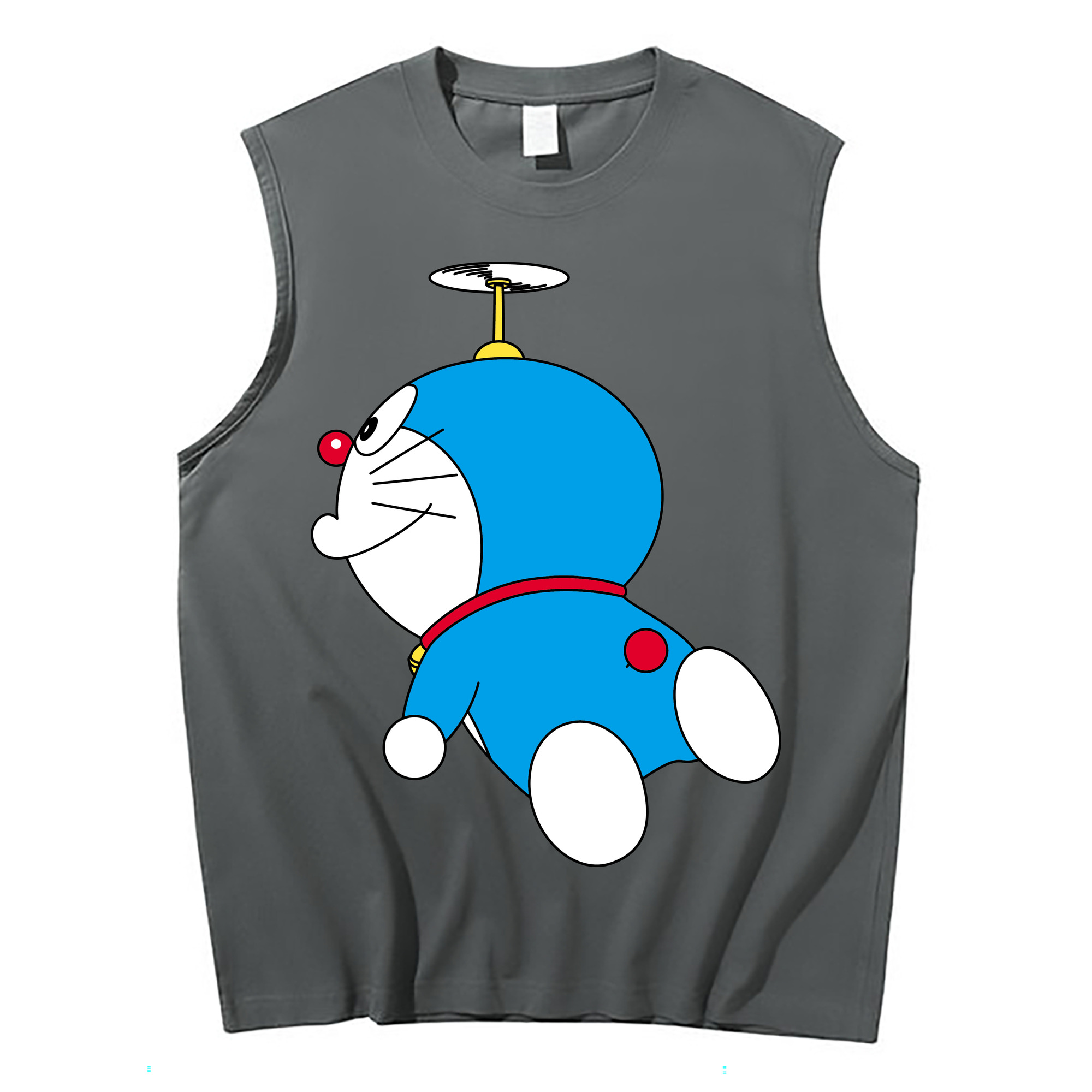 （画像用） ドラえもん Doraemon コットン100％タンクトップ（フロントプリント）